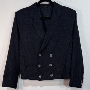 Cotler Double-Breasted tweed waist coat size 38